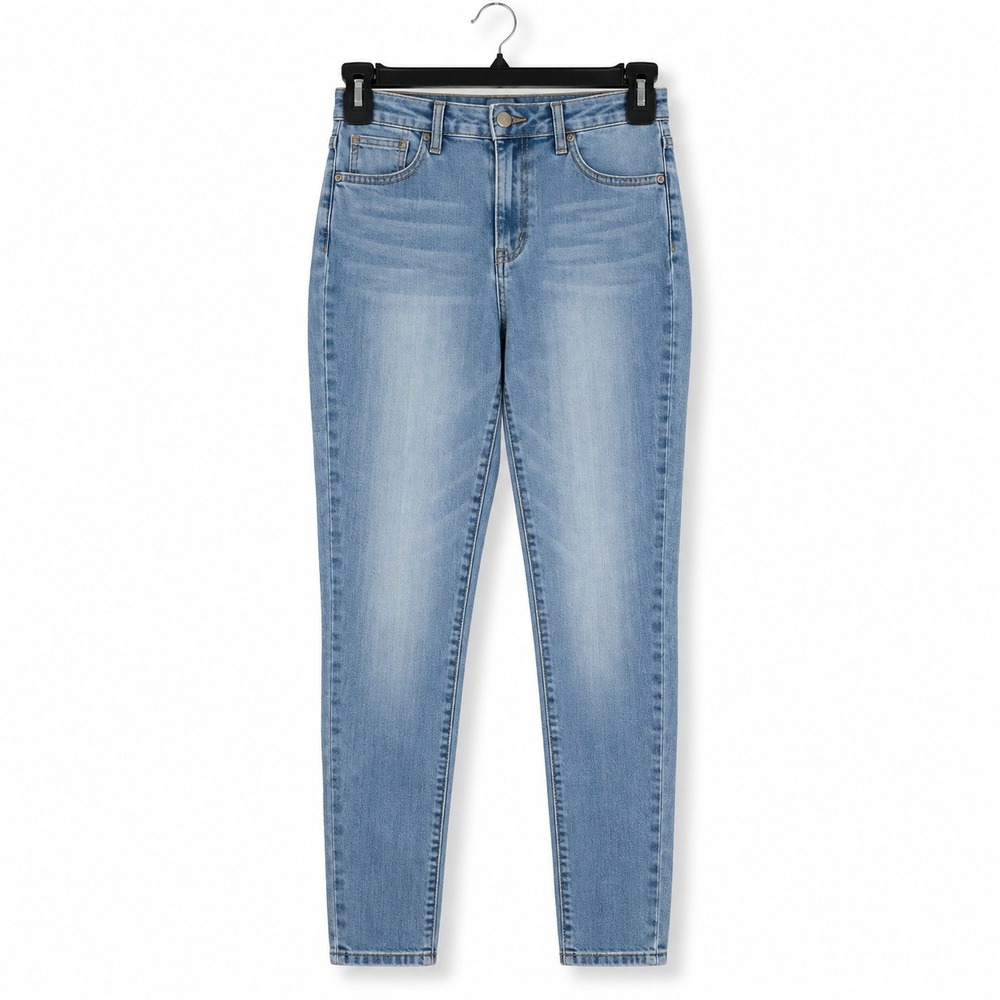 RSQ Jeans Juniors Size 3 LA Super High Rise Skinny Stretch Denim Blue Retro Y2K